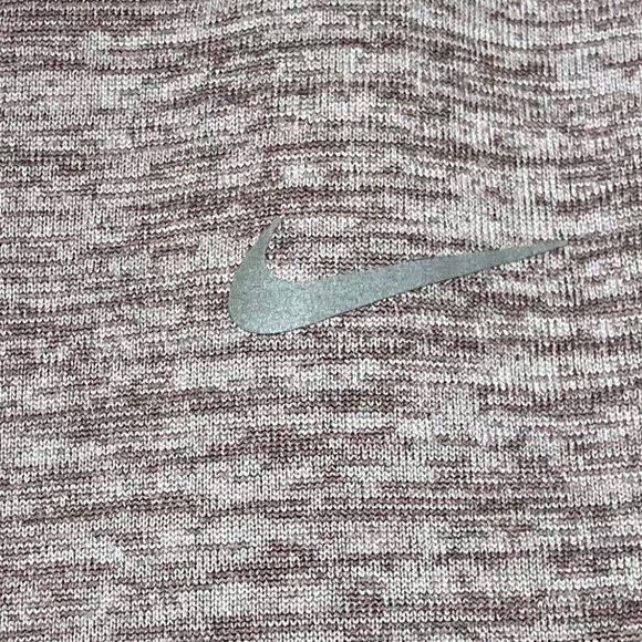 Nike Small Dri-Fit Textured1/4 zip Long Sleeve Athletic Top - Picture 4 of 7